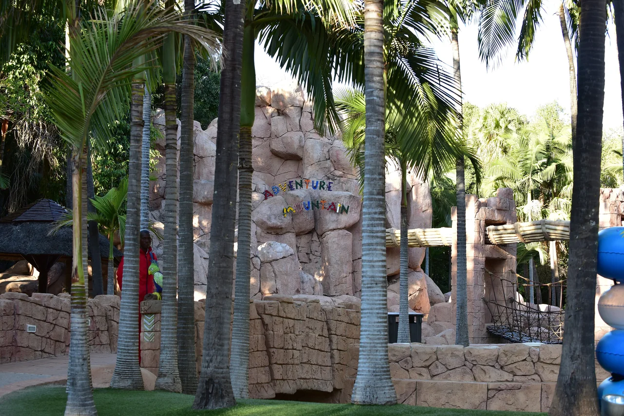 Adventure Mountain in the Sun City resort grounds